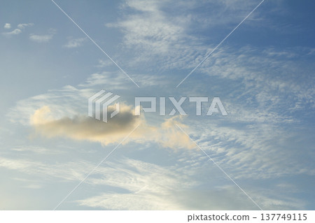 sky, clouds, sunset 137749115