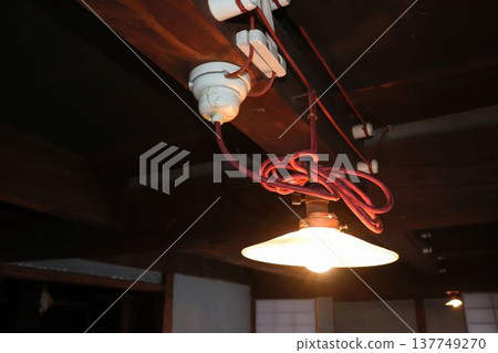 Bare light bulb Bare light bulb 137749270