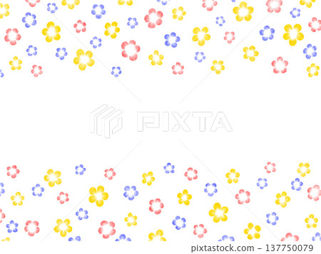 Colorful floral background Colorful floral background 137750079