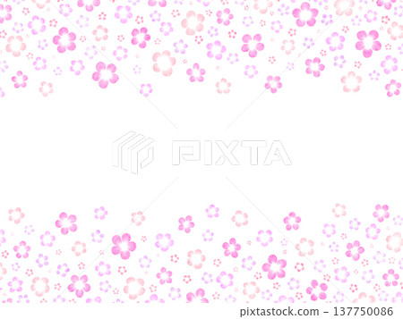 Pink floral background Pink floral background 137750086