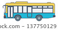 Bus (with lines) 137750129