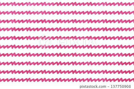 Jagged line pattern (white x pink) Jagged line pattern (white x pink) 137750908