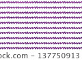 鋸齒狀線條圖案（白色×紫色） 137750913