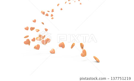 3D hearts dancing on a white background Abstract background: Love, gratitude, celebration, Valentine's Day, wedding 3D hearts dancing on a white background Abstract background: Love, gratitude, celebration, Valentine's Day, wedding 137751219