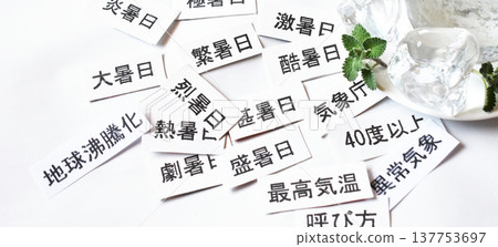 Name suggestions for days with a maximum temperature of 40 degrees or higher announced by the Japan Meteorological Agency 137753697