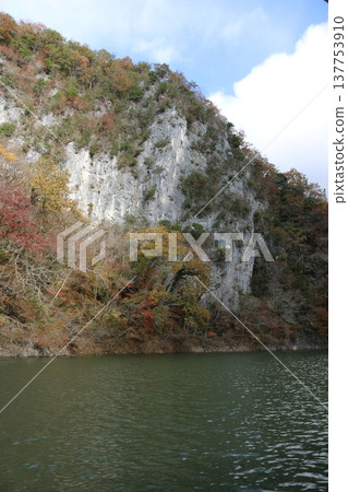 秋天的大石峽、新龍湖 秋天的大石峽、新龍湖 137753910
