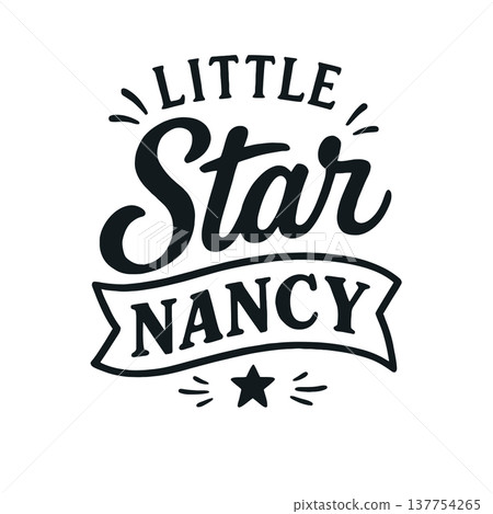 Little Star Nancy - Personalized Name Design for Kids' Apparel and Gifts Little Star Nancy - Personalized Name Design for Kids' Apparel and Gifts 137754265