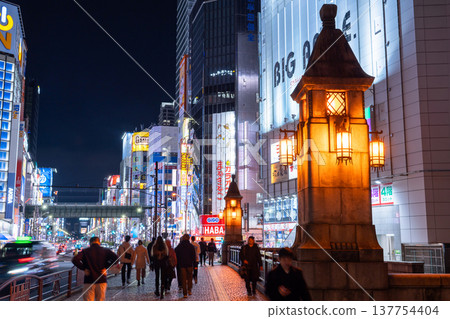 "Tokyo" Akihabara electric town / city night view "Tokyo" Akihabara electric town / city night view 137754404