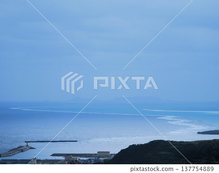 Early morning view of Hatena Beach from the hill. 137754889