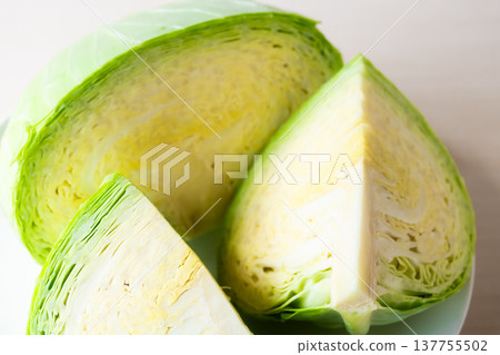 Cut cabbage Cut cabbage 137755502