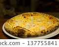 Delicious-looking freshly baked pizza 137755841