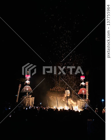 Scenes from the Nozawa Onsen Dosojin Festival Scenes from the Nozawa Onsen Dosojin Festival 137755964