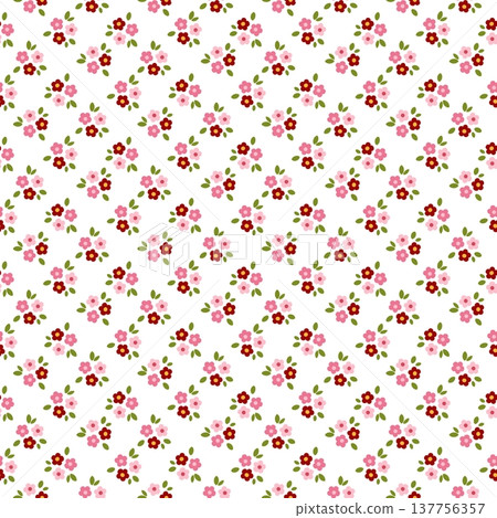 Tiny flowers background Tiny flowers background 137756357