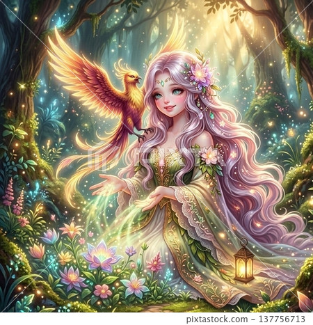 光之森林之靈與金鳳凰 光之森林之靈與金鳳凰 137756713