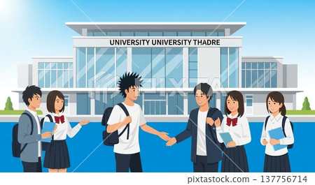 青春！大學校園和學生 137756714