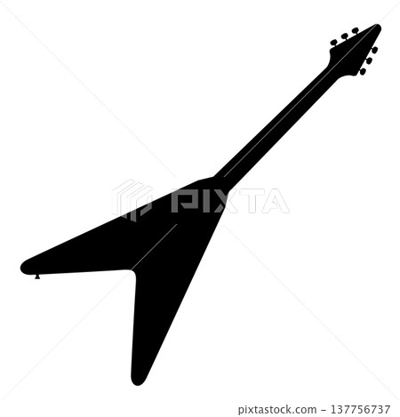 電吉他圖標 電吉他圖標 137756737