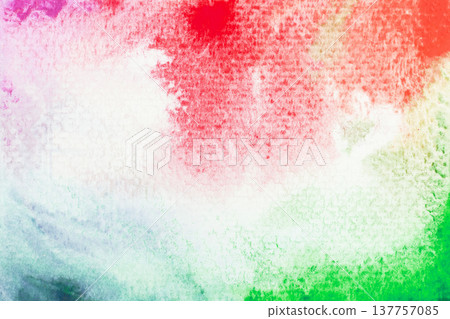 Abstract pink watercolor on white background.The color splashing in the paper.It is a hand drawn. Abstract pink watercolor on white background.The color splashing in the paper.It is a hand drawn. 137757085