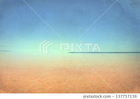 Lake Tuz Central Anatolia Turkey Pink Salt Landscape. 137757139