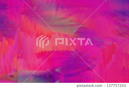 Abstract purple, orange, pink background with interlaced digital Distorted Motion glitch effect. Abstract purple, orange, pink background with interlaced digital Distorted Motion glitch effect. 137757203