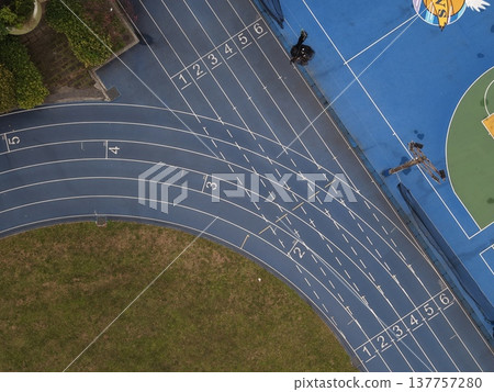 Athletics stadium 137757280