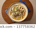 Meat noodles 137758362