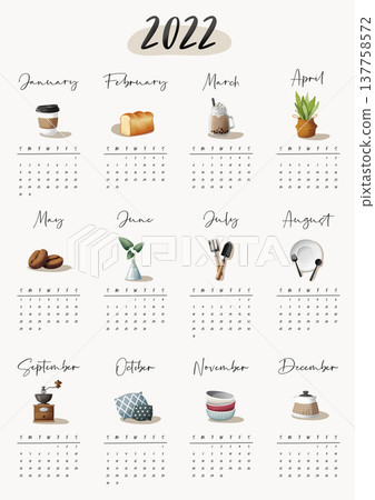 Hand-drawn children's books, style and cute drawings, design of the moon and new year, article books, writing books, waiting notes, memo boxes, diary material sheets 137758572