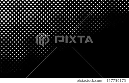 Simple halftone dot diagonal background Simple halftone dot diagonal background 137759173