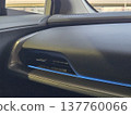 Passenger side dashboard and blue ambient lighting 137760066