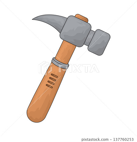 Illustration of Geology Hammer 137760253