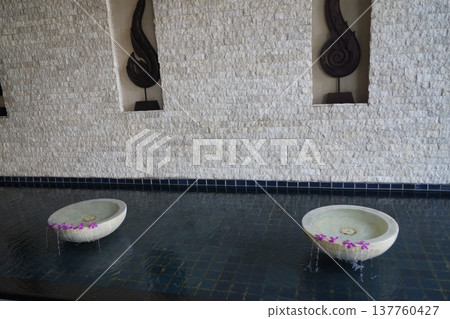 Streetscape of Bangkok, Thailand 137760427