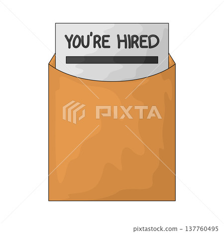 Illustration of Hired 137760495