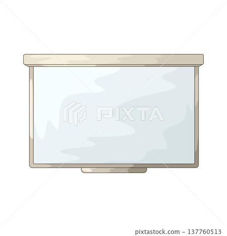 Illustration of whiteboard 137760513