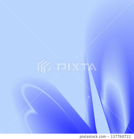 Abstract blue minimalist background with soft gradients and flowing curves Abstract blue minimalist background with soft gradients and flowing curves 137760722
