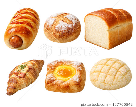 Bread ingredient set 137760842