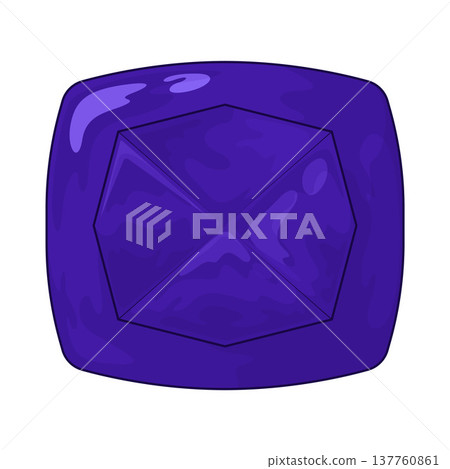 Illustration of Tanzanite Illustration of Tanzanite 137760861