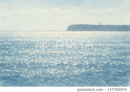 The sparkle of the ocean 137760974