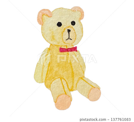Illustration of a teddy bear | Teddy bear toy 137761083