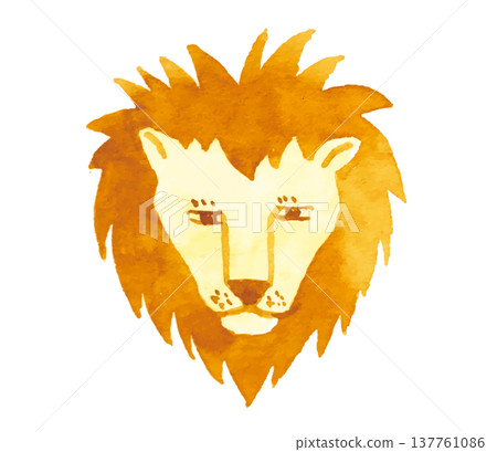 獅子插圖 | 動物界的百獸之王 137761086