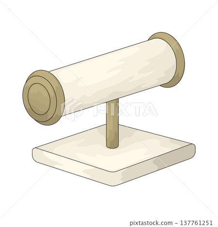 Illustration of Bracelet Holder Illustration of Bracelet Holder 137761251