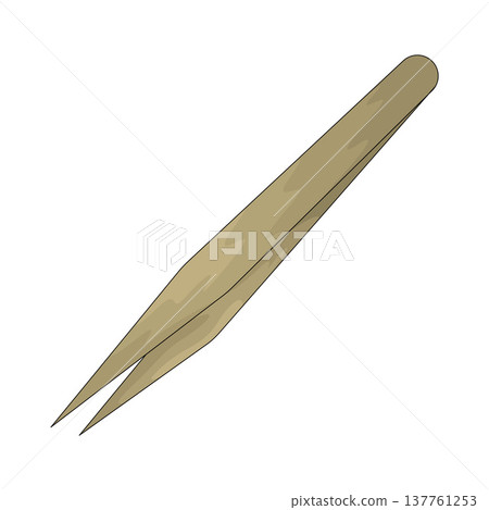 Illustration of Tweezers 137761253