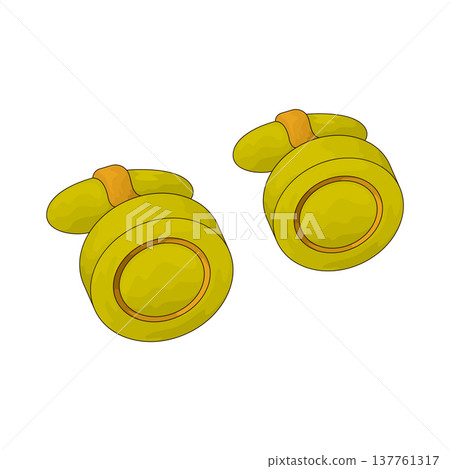 Illustration of Cufflinks Illustration of Cufflinks 137761317