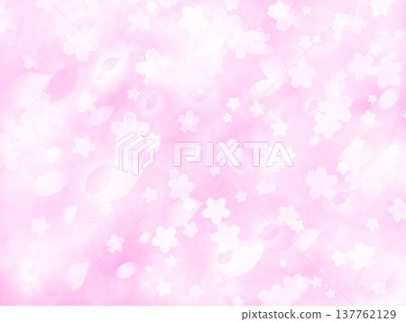 Soft, pink cherry blossom background material (horizontal) Soft, pink cherry blossom background material (horizontal) 137762129