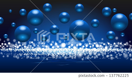 Blue water drops background Blue water drops background 137762225