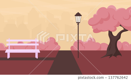 city park illustration city park illustration 137762642