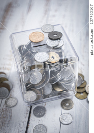 硬幣盒，日圓存錢罐 137763167