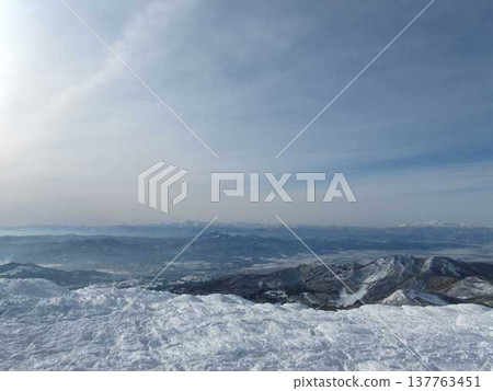 樹上的霧凇、白霜、藏王、地藏峰 137763451