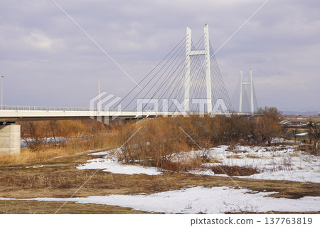 Springtime at Tappu Ohashi Bridge in Shinshinotsu Village (2026) 137763819