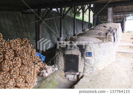 Imari's climbing kiln reconstructed for tourism Imari's climbing kiln reconstructed for tourism 137764133