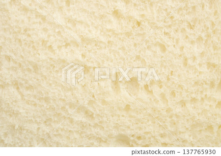 Macro bread slice texture pattern background close up Macro bread slice texture pattern background close up 137765930