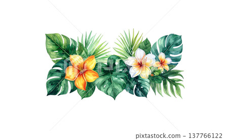 A seamless floral pattern, featuring striking bouquets of colorful summer garden flowers. A seamless floral pattern, featuring striking bouquets of colorful summer garden flowers. 137766122
